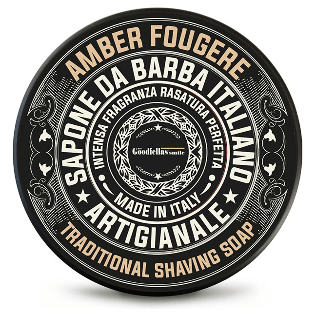 The Goodfellas' Smile Amber Fougere Shaving Collection Shaving Set Pasteur Pharmacy Shaving Soap 3.4 oz