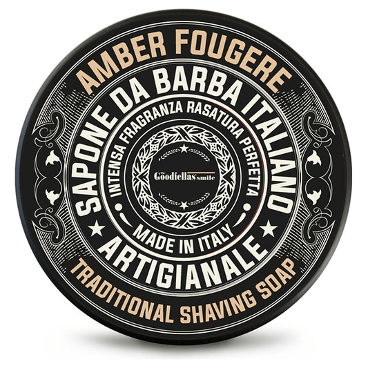 The Goodfellas' Smile Amber Fougere Shaving Collection Shaving Set Pasteur Pharmacy Shaving Soap 3.4 oz