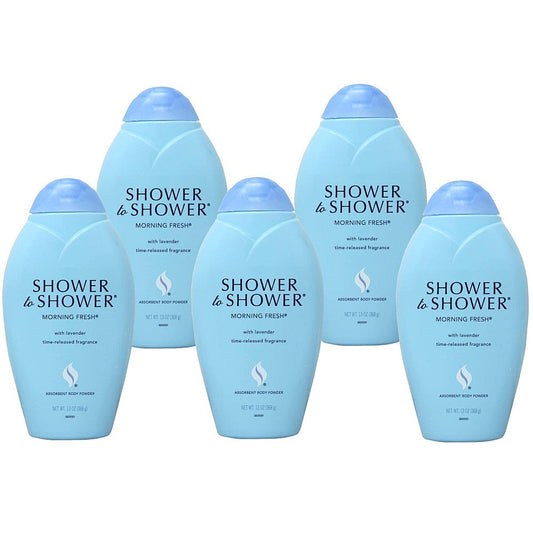 Shower To Shower Body Powder, Absorbent, Morning Fresh 13 Oz Body Powder Pasteur Pharmacy