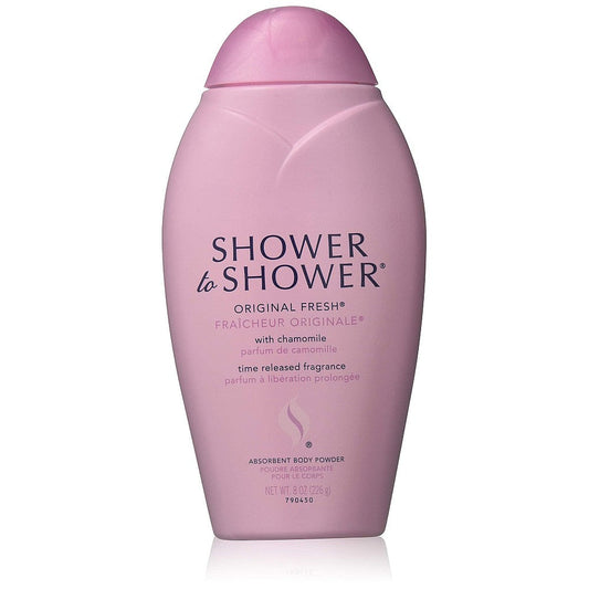 Shower To Shower Absorbent Original Fresh Body Powder 8 Oz Body Powder Pasteur Pharmacy