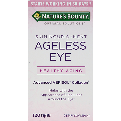 Nature's Bounty Optimal Solutions Ageless Eye, Caplets Health & Beauty Pasteur Pharmacy