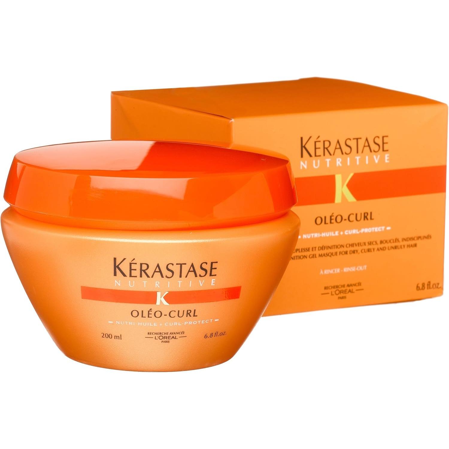 Kerastase Nutritive Oleo-Curl Definition Gel Masque For Dry, Curly & Unruly Hair 200ml Hair Masque Pasteur Pharmacy