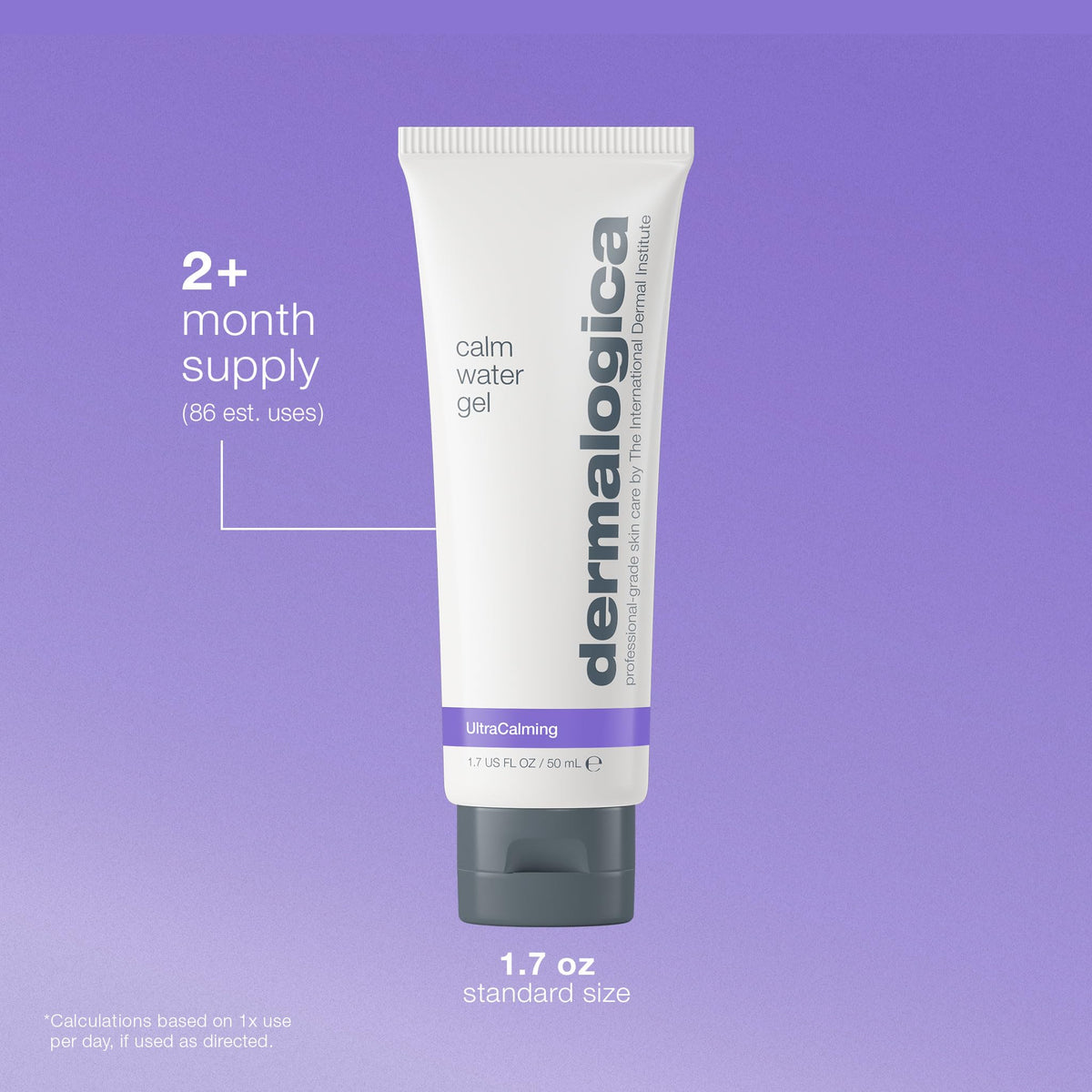 Dermalogica Calm Water Gel - Lightweight Moisturizing Gel for Sensitive Skin, Fragrance-Free, 1.69 fl oz
