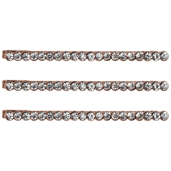 KitSch Rhinestone Bobby Pins Rose gold Bobby Pins Pasteur Pharmacy