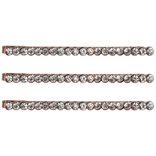 KitSch Rhinestone Bobby Pins Rose gold Bobby Pins Pasteur Pharmacy