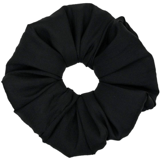 KitSch Dinner Scrunchie 4' - Black Hair Scrunchie Pasteur Pharmacy