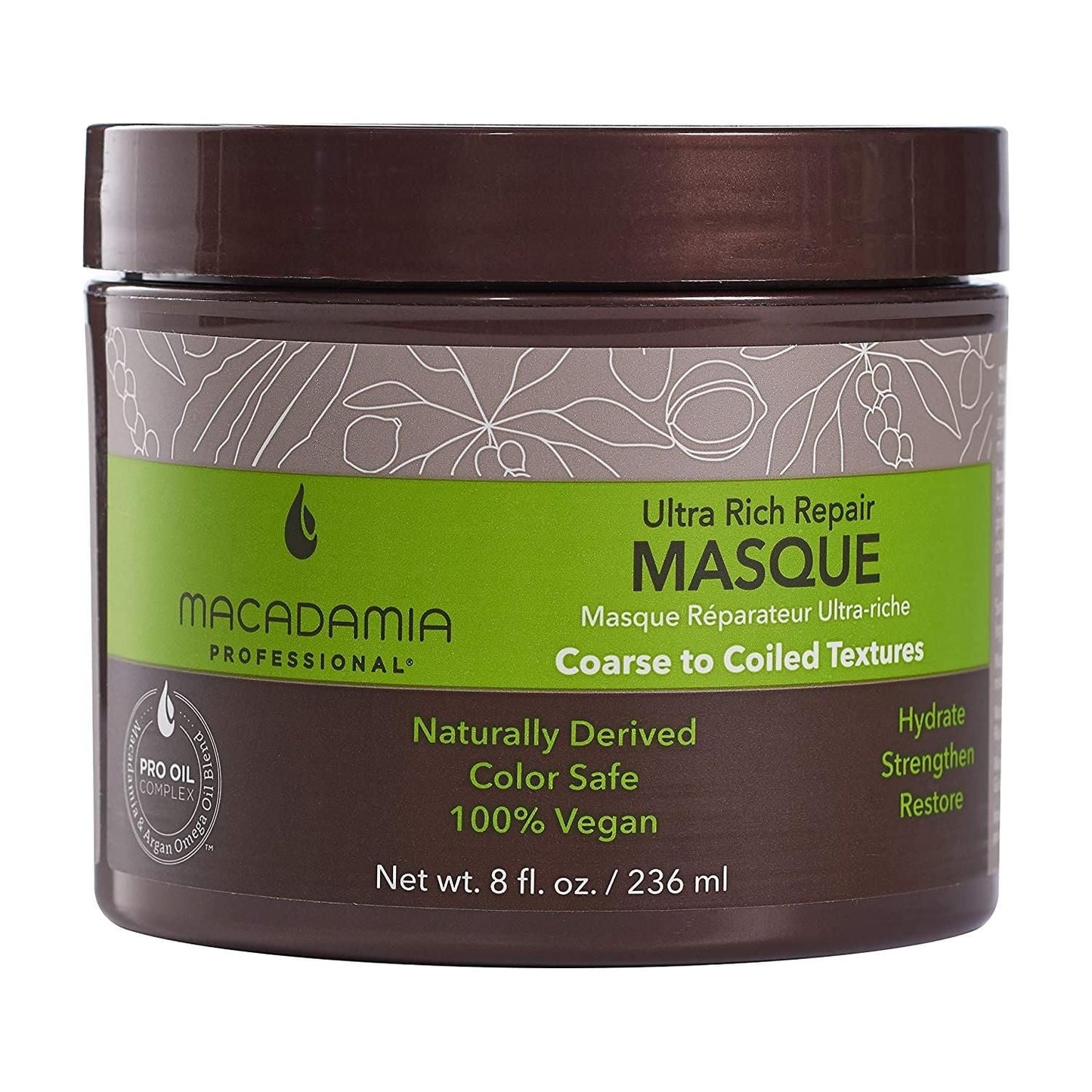 Macadamia Professional Ultra Rich Moisture Masque 236ml Hair Masque Pasteur Pharmacy