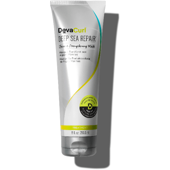 DevaCurl Deep Sea Repair Seaweed Strengthening Mask 8 oz Hair Mask Pasteur Pharmacy