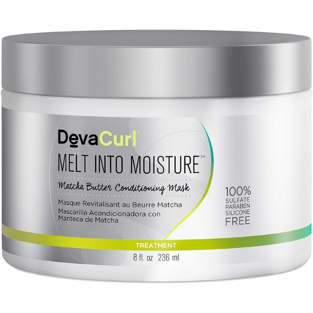 DevaCurl Melt Into Moisture Matcha Butter Conditioning Mask 8 oz Hair Mask Pasteur Pharmacy