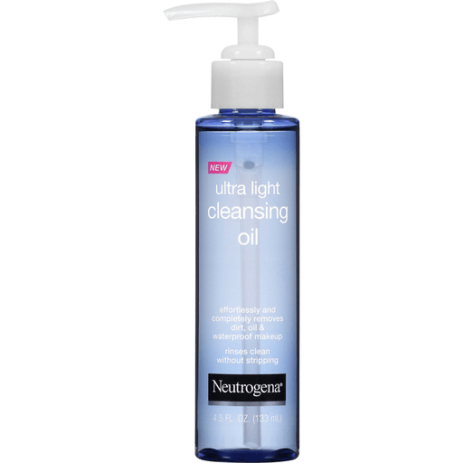 Neutrogena Ultra Light Cleansing Oil & Makeup Remover, 4 Fl. Oz Mascara Pasteur Pharmacy