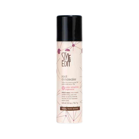 Style Edit Root Concealer Spray Black-Dark Brown 2oz Hair Care Pasteur Pharmacy