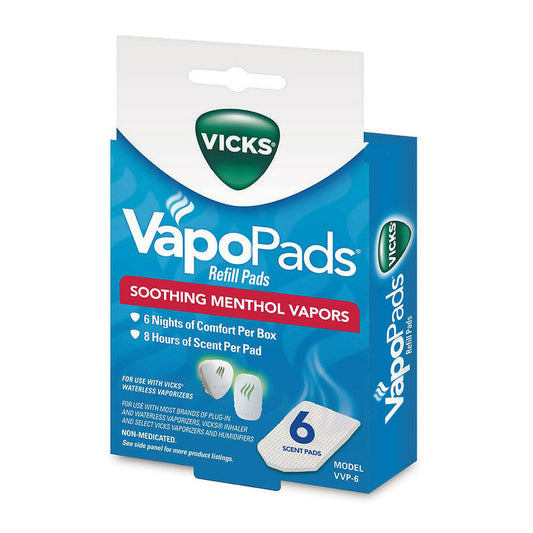 Vicks VapoPads Refill Pads, Soothing Menthol Vapors Personal Care Pasteur Pharmacy