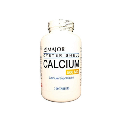 Major Oyster Shell Calcium Supplement 500 Mg Tablet Vitamins & Supplements Pasteur Pharmacy