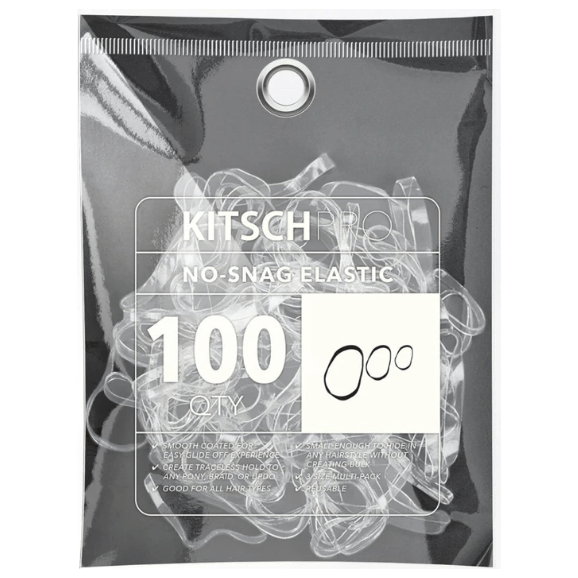 KitSch No Snag Elastics - Clear Hair Elastics Pasteur Pharmacy