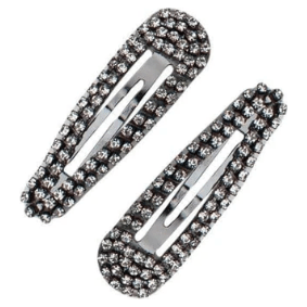 KitSch Snap Clips Hematite Hair Clips Pasteur Pharmacy