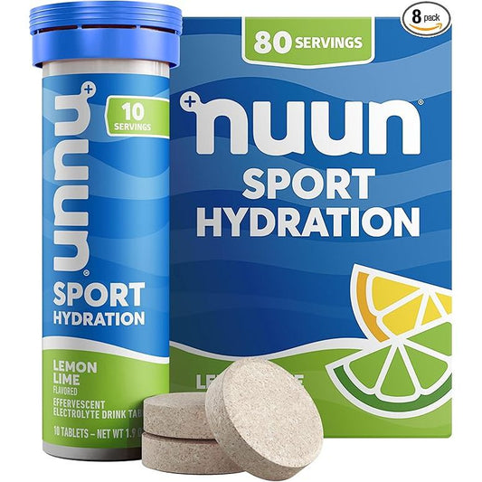 Nuun Sport Hydration Lemon Lime 10tbs Powdered Beverage Mixes Pasteur Pharmacy