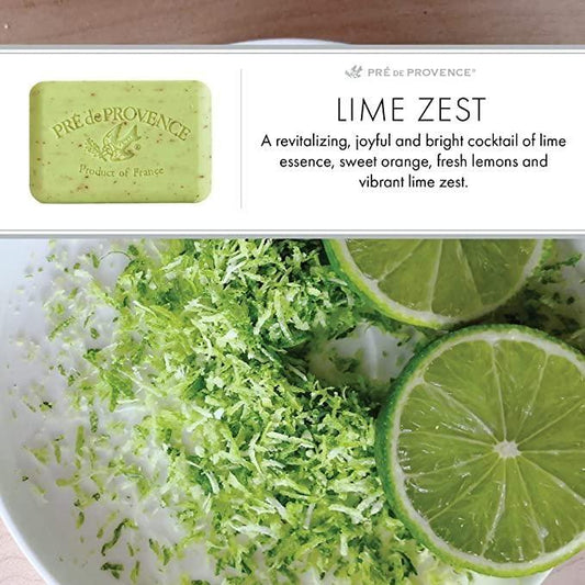 Pre De Provence Lime Zest Shea Butter Enriched Vegetable Soap 250g Shea Butter Enriched Vegetable Soap Pasteur Pharmacy