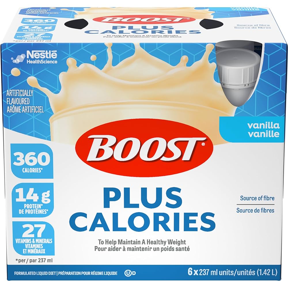 BOOST PLUS LQ 24X237ML VANILLA Fitness & Nutrition Pasteur Pharmacy