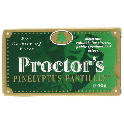 Proctor's Pinelyptus Pastilles 40g throat lozenges Pasteur Pharmacy