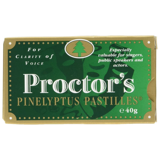 Proctor's Pinelyptus Pastilles 40g throat lozenges Pasteur Pharmacy