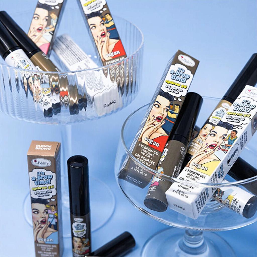 theBalm It's A Brow Time Brow Gel Blonde Brown 3.8ml