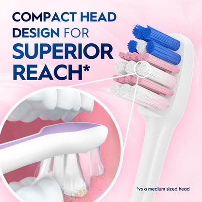 Cepillo de dientes manual Oral-B Pro-Flex suave: cuidado bucal delicado para dientes y encías sensibles