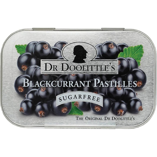 Dr Doolittle's Blackcurrant Sugarfree Pastilles - 25 Count 60g Sugarfree Pastilles Pasteur Pharmacy
