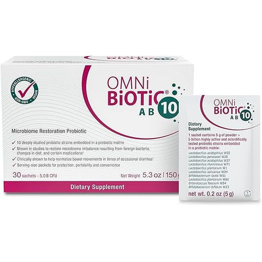 OMNIBIOTIC AB 10 PROBIOTIC PWD Vitamins & Supplements Pasteur Pharmacy