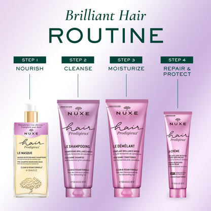 Champú para el cabello y cuerpo Nuxe After Sun - Limpieza suave sin parabenos para piel y cabello