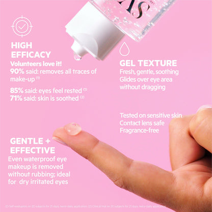 Gel Micellaire Yeux SVR pour yeux sensibles - Démaquillant doux, 125 ml