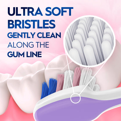 Cepillo de dientes manual Oral-B Pro-Flex suave: cuidado bucal delicado para dientes y encías sensibles