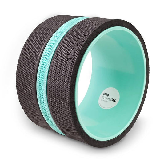 Chirp Wheel XL - Super Comfort Back Massage Roller - Wider Back Stretcher & Cracking Device, Plush Cushion, Enhanced Stability, Spinal Protection, Point Pressure | High Density Foam, Up to 500 lbs Health Care Pasteur Pharmacy