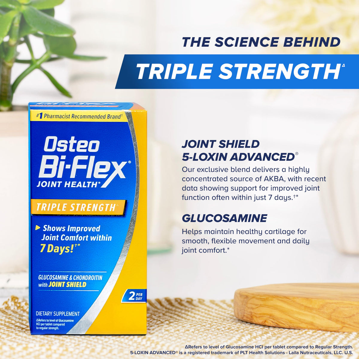 Osteo Bi-Flex Advanced Triple Strength Joint Health Supplement - 40 Tablets with Glucosamine, Chondroitin & MSM