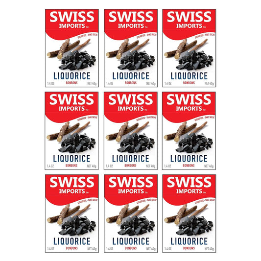 Swiss Imports Liquorice Sugarfree Candy Bonbons - 1.4oz Candy Pasteur Pharmacy