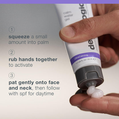 Dermalogica Calm Water Gel - Gel hidratante ligero para piel sensible, sin fragancia, 1.69 fl oz