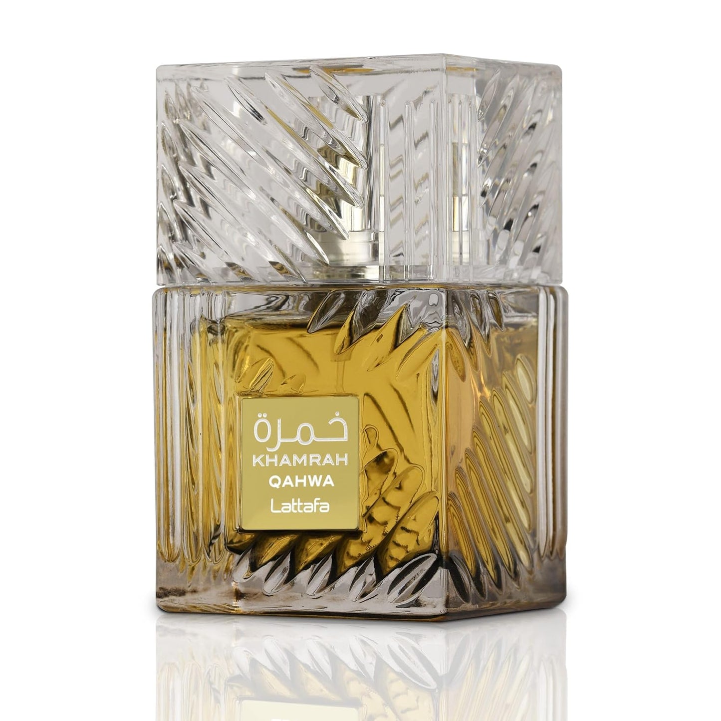 Lattafa Khamrah Qahwa by Lattafa Eau De Parfum Spray (Unisex) 3.4 oz (Men) Lattafa Lattafa