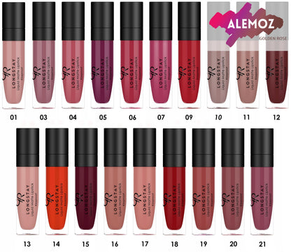 Golden Rose Kit de Labios Mate Rosa Rubor