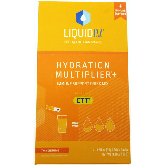 Liquid I.V. Hydration Multiplier Immune Support Drink Mix Tangerine Health & Beauty Pasteur Pharmacy