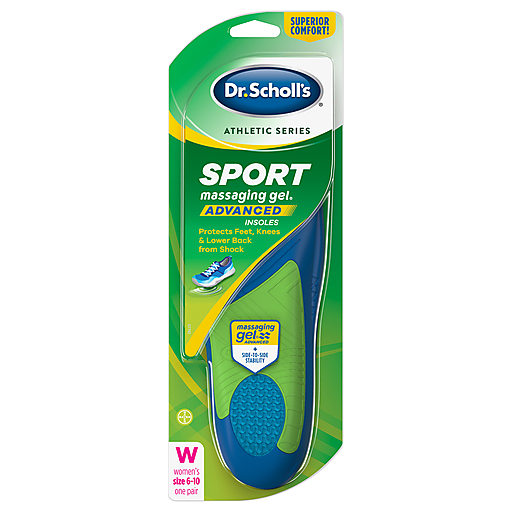 Dr. Scholl's Athletic Series Sport Insoles For Women, 1 Pair, Size 5.5-9 Personal Care Pasteur Pharmacy
