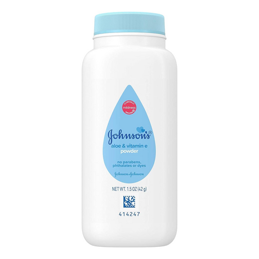 Johnson's Baby Powder With Pure Cornstarch, Soothing Aloe & Vitamin E Baby & Toddler Pasteur Pharmacy