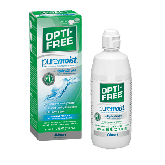 Opti-Free Pure Moist With Hydra Glyde Multi Purpose Disinfection Solution 10 Fl Oz Health & Beauty Pasteur Pharmacy