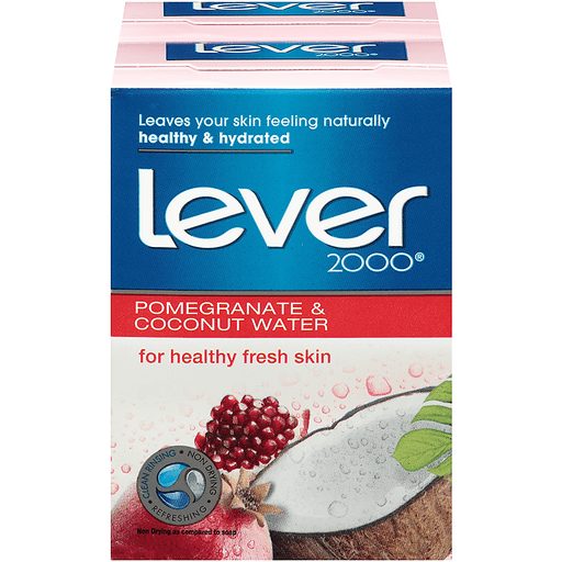 Lever 2000 Pomegranate & Coconut Water Bar Soap 8 Oz. Wrapper Bar Soap Pasteur Pharmacy
