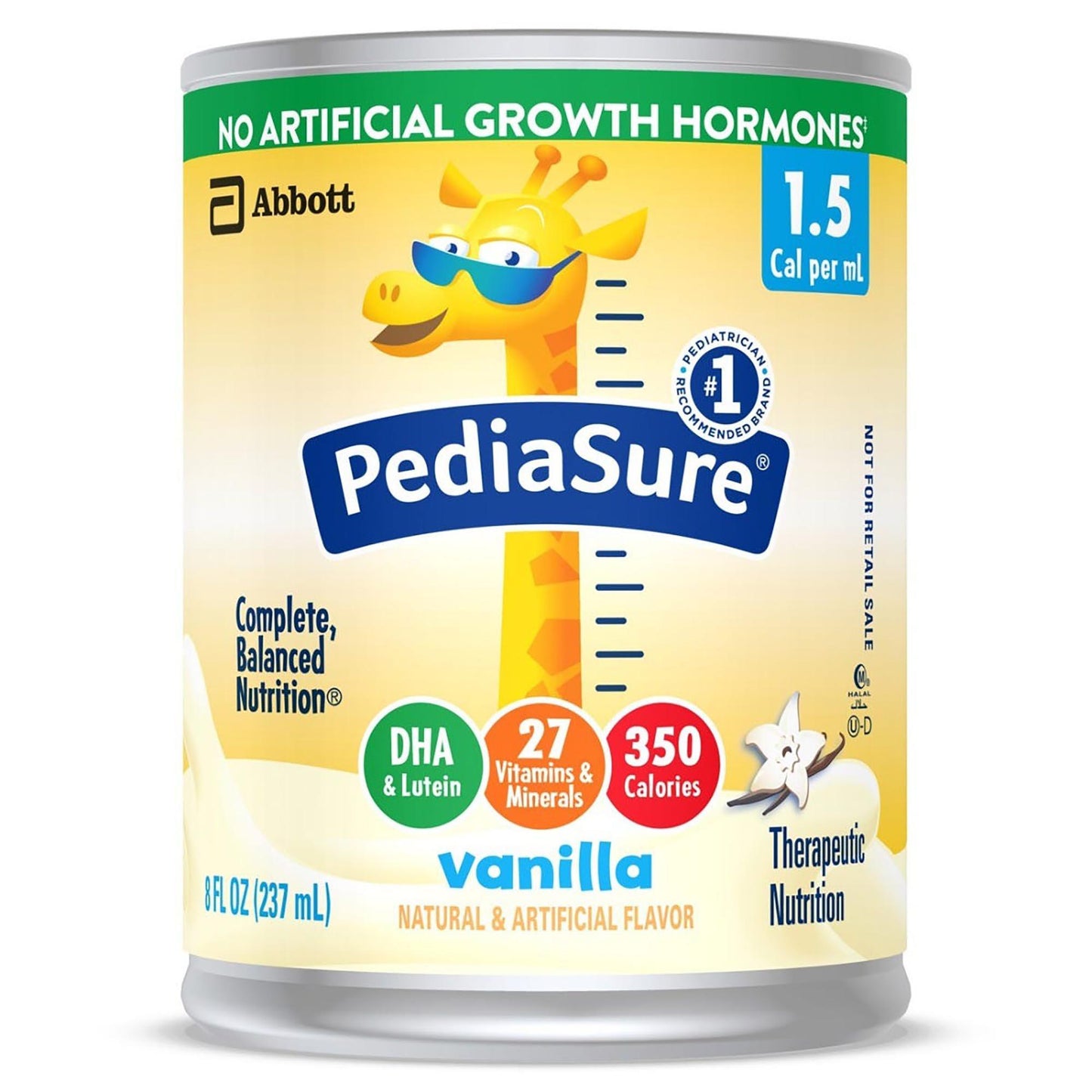 PediaSure® 1.5 Cal Vanilla – 8 Fl oz Cans (Case of 24) Nursing & Feeding Pasteur Pharmacy