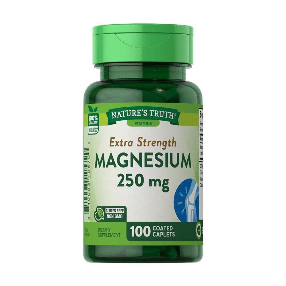 Nature's Truth Magnesium 250 Mg Vitamins & Supplements Pasteur Pharmacy