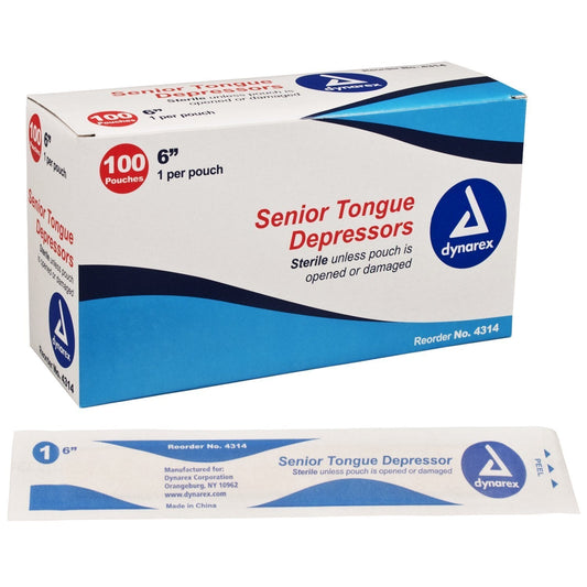 Senior Tongue Dprs, 100 6N Str Tongue Depressors Pasteur Pharmacy