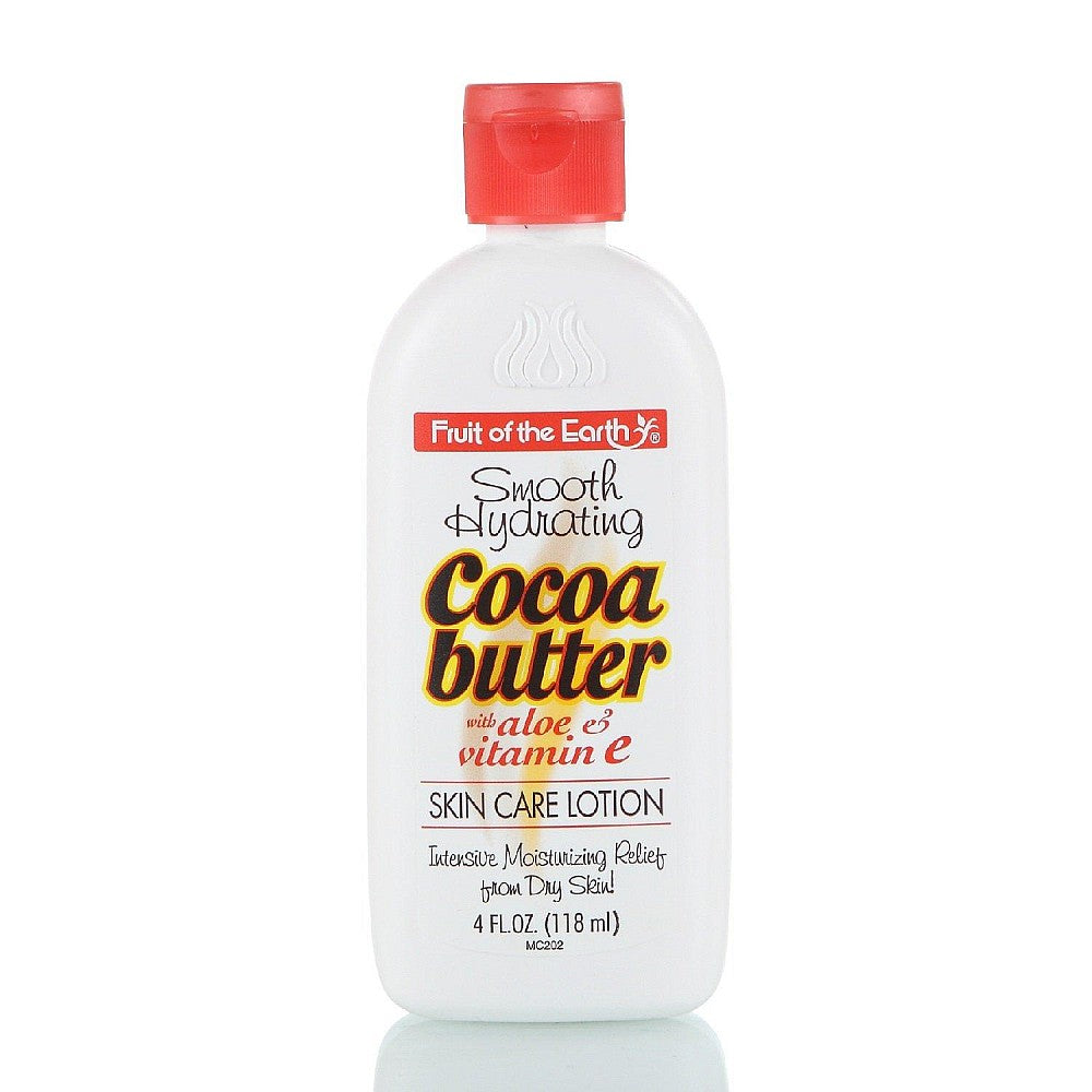 Fruit of the Earth Cocoa Butter With Aloe Lotion - 4 Oz Lotion & Moisturizer Pasteur Pharmacy
