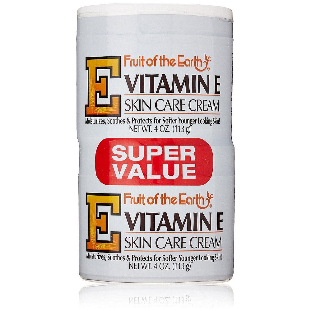 Fruit of the Earth Skin Care Cream, Vitamin E, Super Value Lotion & Moisturizer Pasteur Pharmacy
