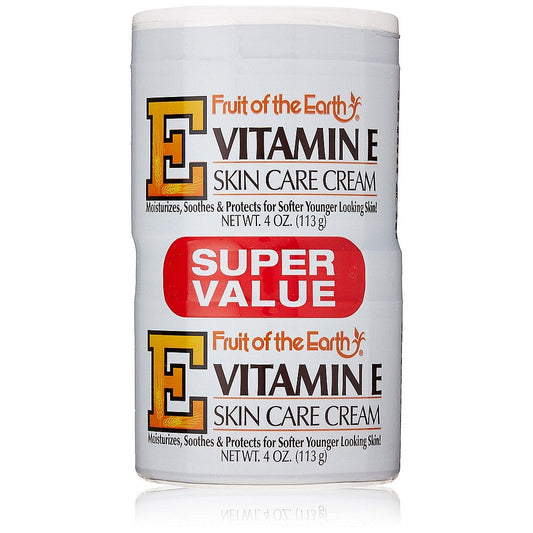 Fruit of the Earth Skin Care Cream, Vitamin E, Super Value Lotion & Moisturizer Pasteur Pharmacy