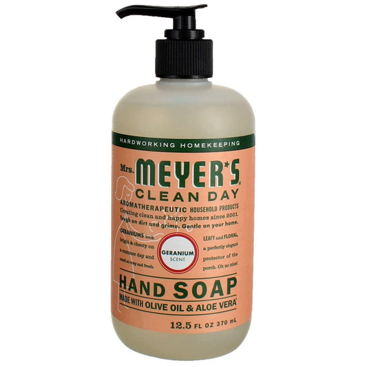 Meyers Mrs Clean Day 13104 Geranium Scent Liquid Hand Soap Liquid Hand Soap Pasteur Pharmacy