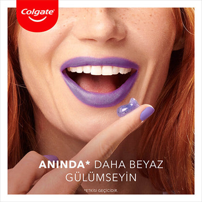 Pasta de dientes Colgate Optic White Purple Reveal 75 ml - Fórmula blanqueadora